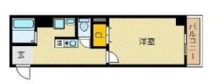 ブルーノ長堀の物件間取画像